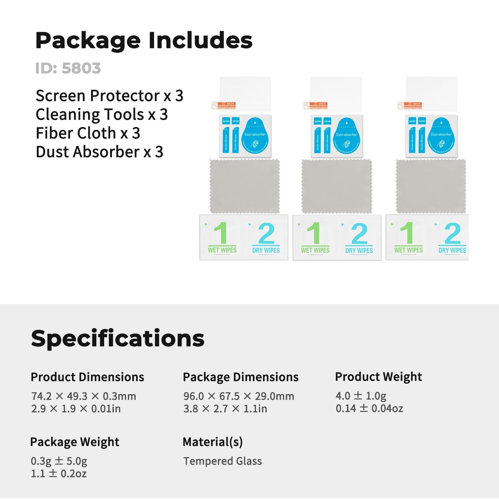 smallrig-5803-displayschutzfolie-3er-pack-f-r-fujifilm-x100vi-x100v-x-t5-ricoh-g image 8