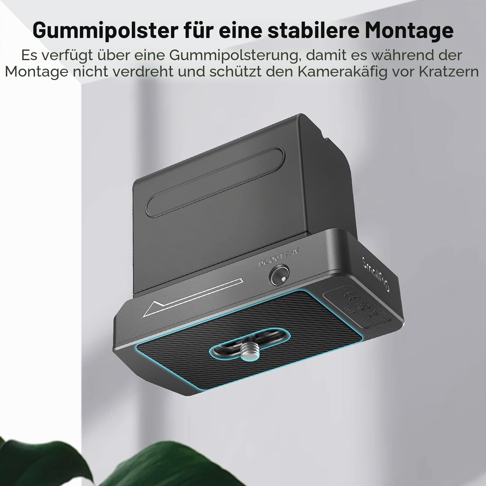 smallrig-3018-np-f-akku-adapterplatte-lite-12v-7-4v-dc-f-r-sony-bmpcc-gh5-z6-z7 image 5