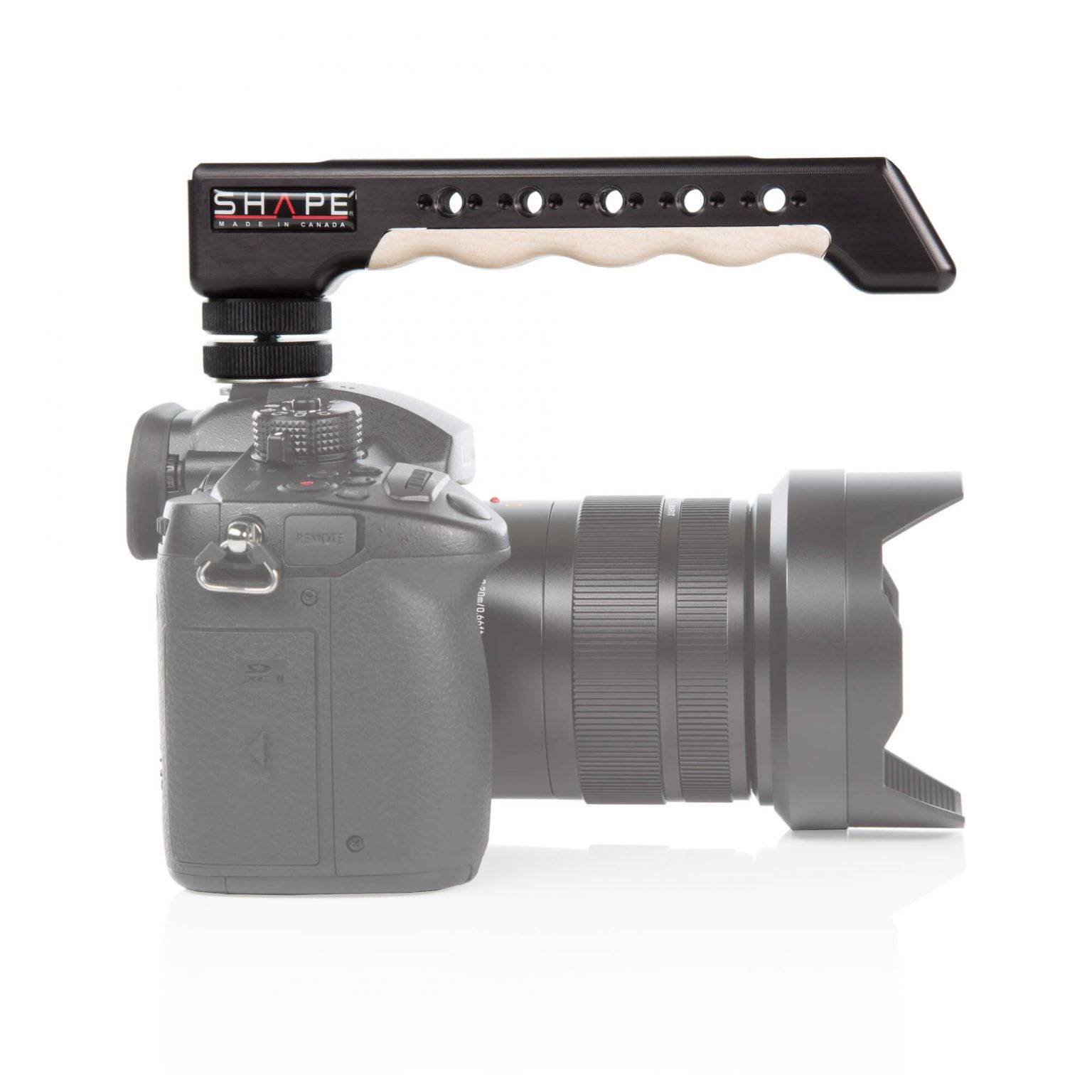 shape-top-handle-cold-shoe-f-r-dslr-holzgriff-aus-ahorn image 2