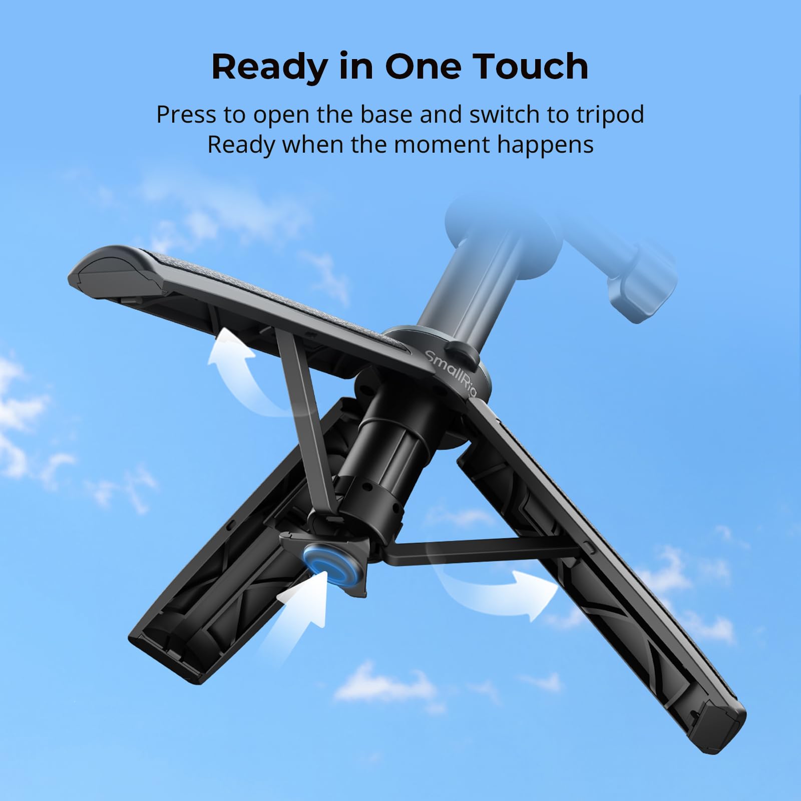 smallrig-6149-one-touch-selfie-stick-stativ-13-2-30-5-cm-f-r-dji-action-insta360 image 2