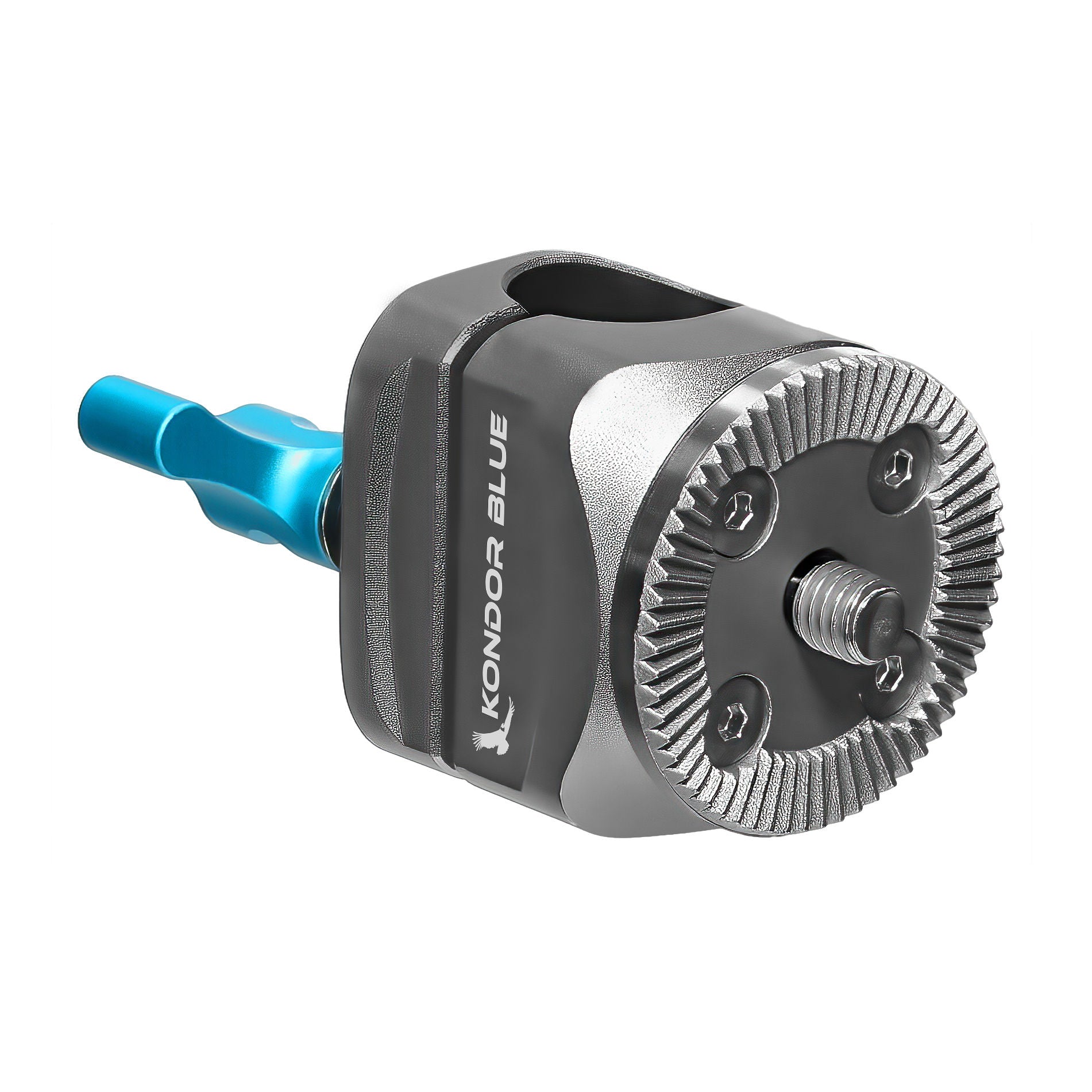 kondor-blue-rosette-auf-15mm-rod-klemme-gerade-f-r-evf-und-griffe image 2