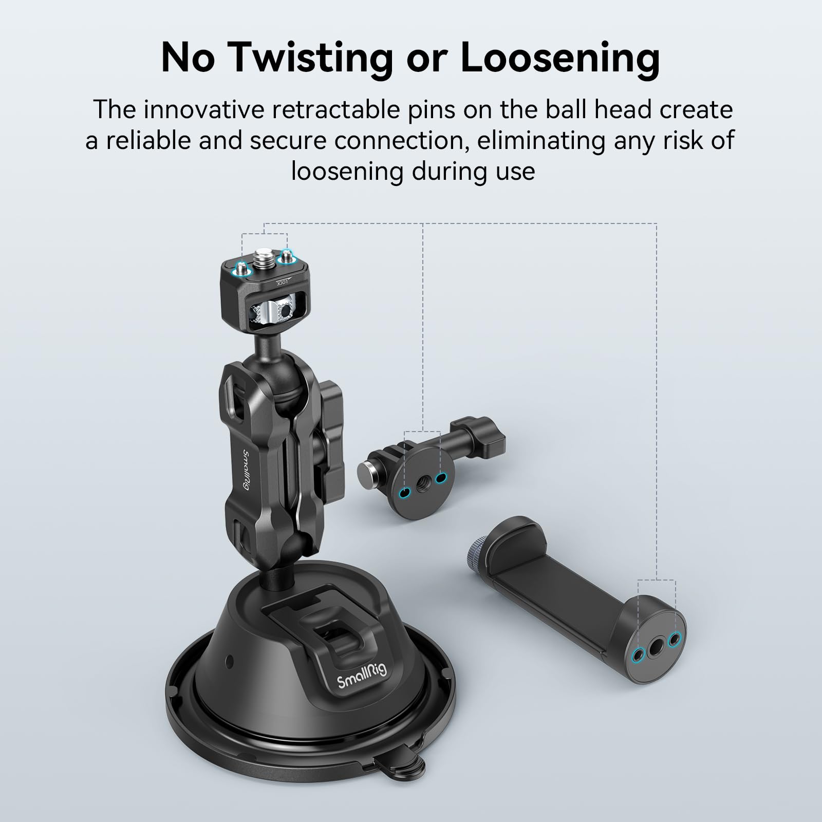 smallrig-4275-saugnapfhalterung-mit-magic-arm-und-telefonhalter-f-r-action-kamer image 3