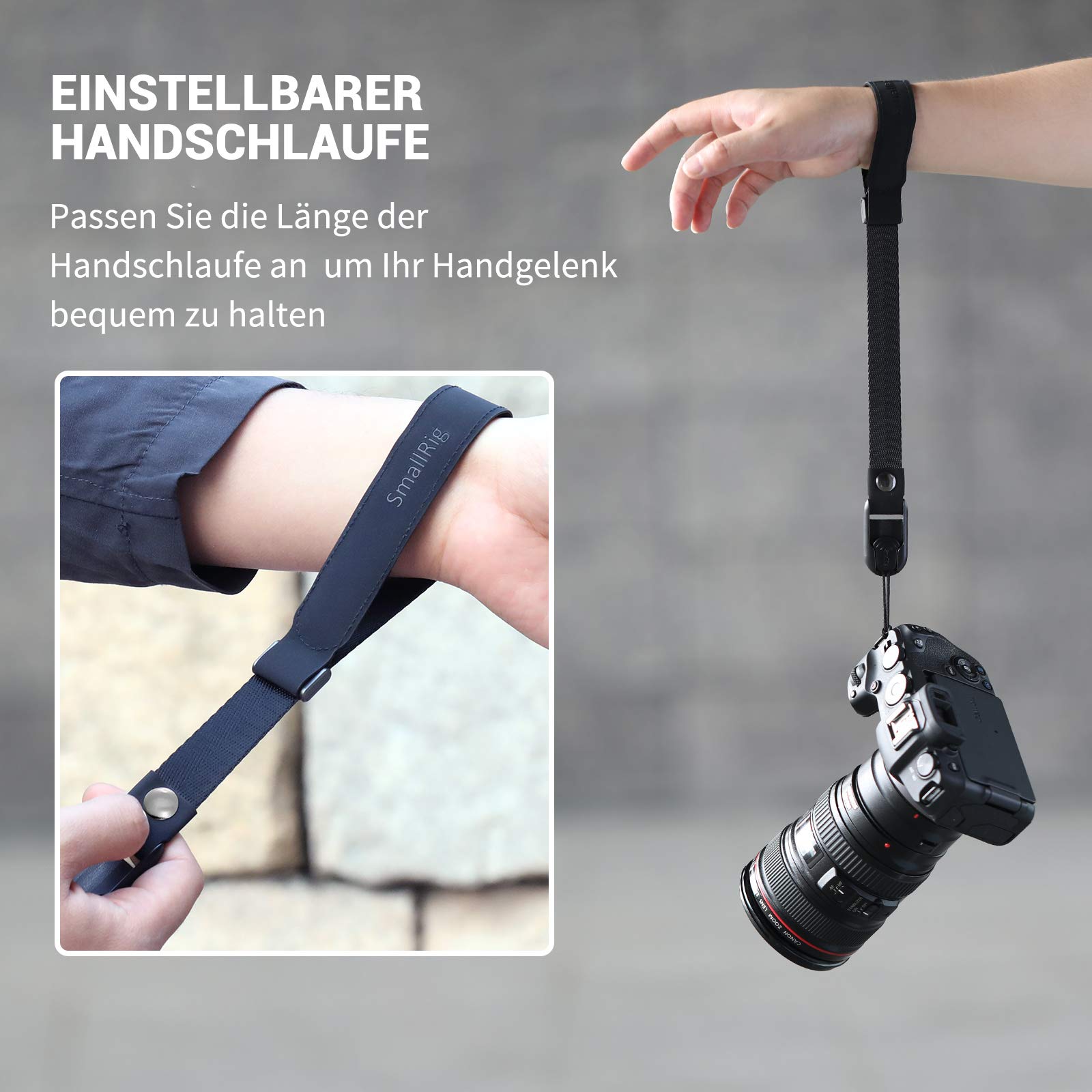 smallrig-camera-wrist-strap-handschlaufe-psw2398-f-r-sony-fujifilm-canon-nikon image 5