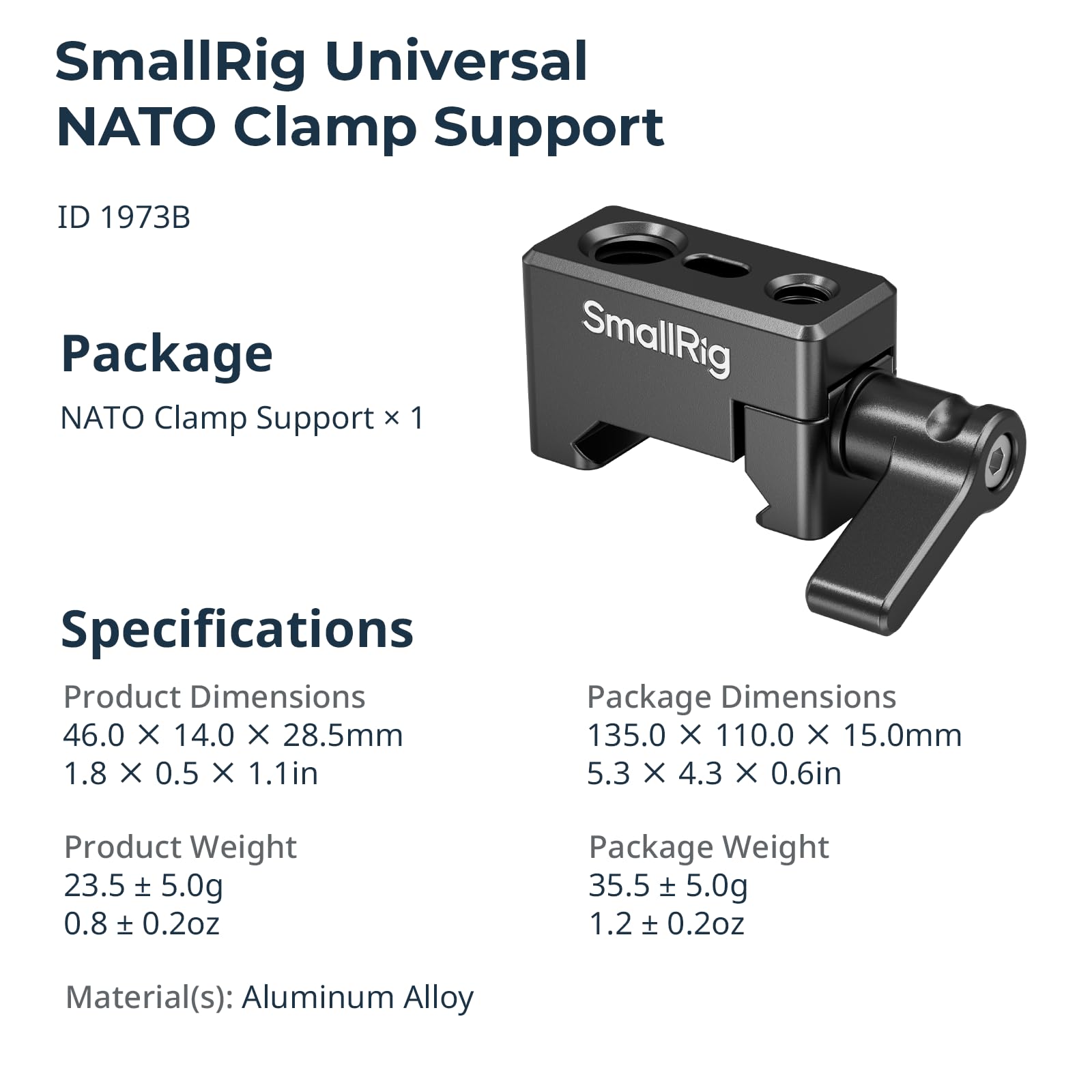 smallrig-quick-universal-nato-klemme-1973b-mit-1-4-und-3-8-l-chern image 7