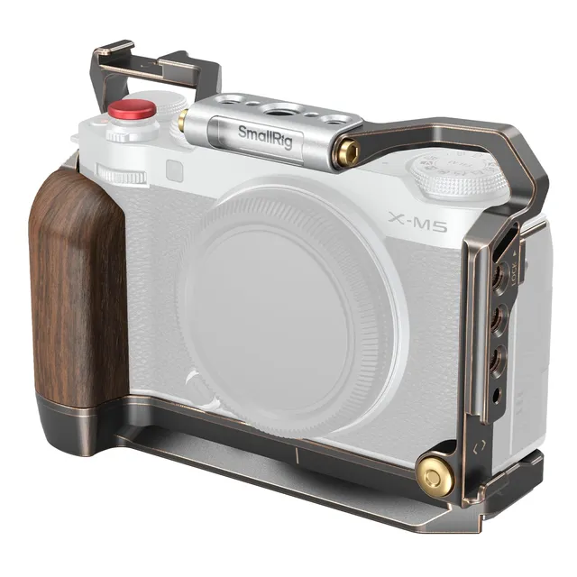 smallrig-retro-k-fig-f-r-fujifilm-x-m5-mit-holzgriff-und-arca-4892 image 1