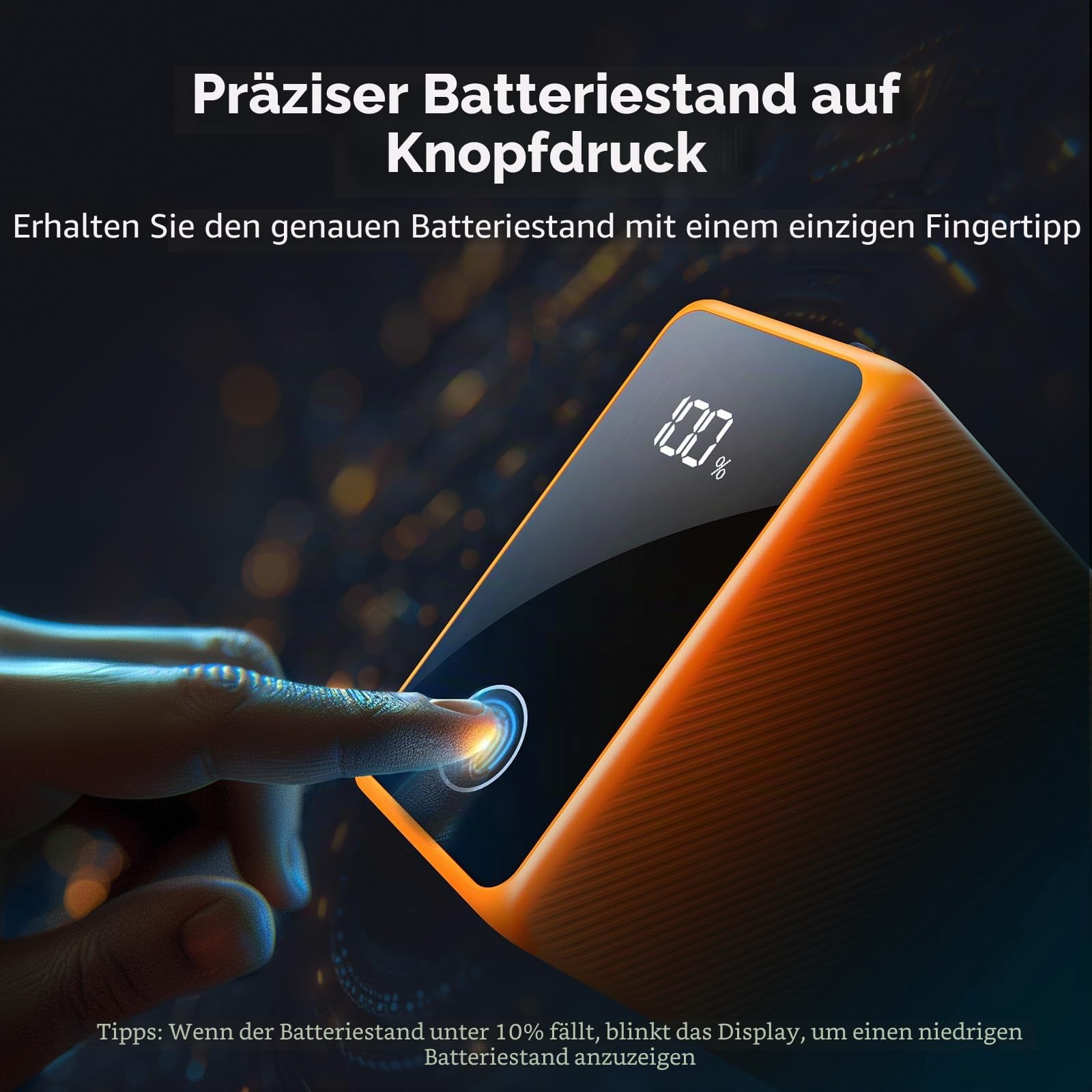 smallrig-np-f970-akku-4576-10500mah-mit-pd-36w-usb-c-und-oled-display-orange image 8