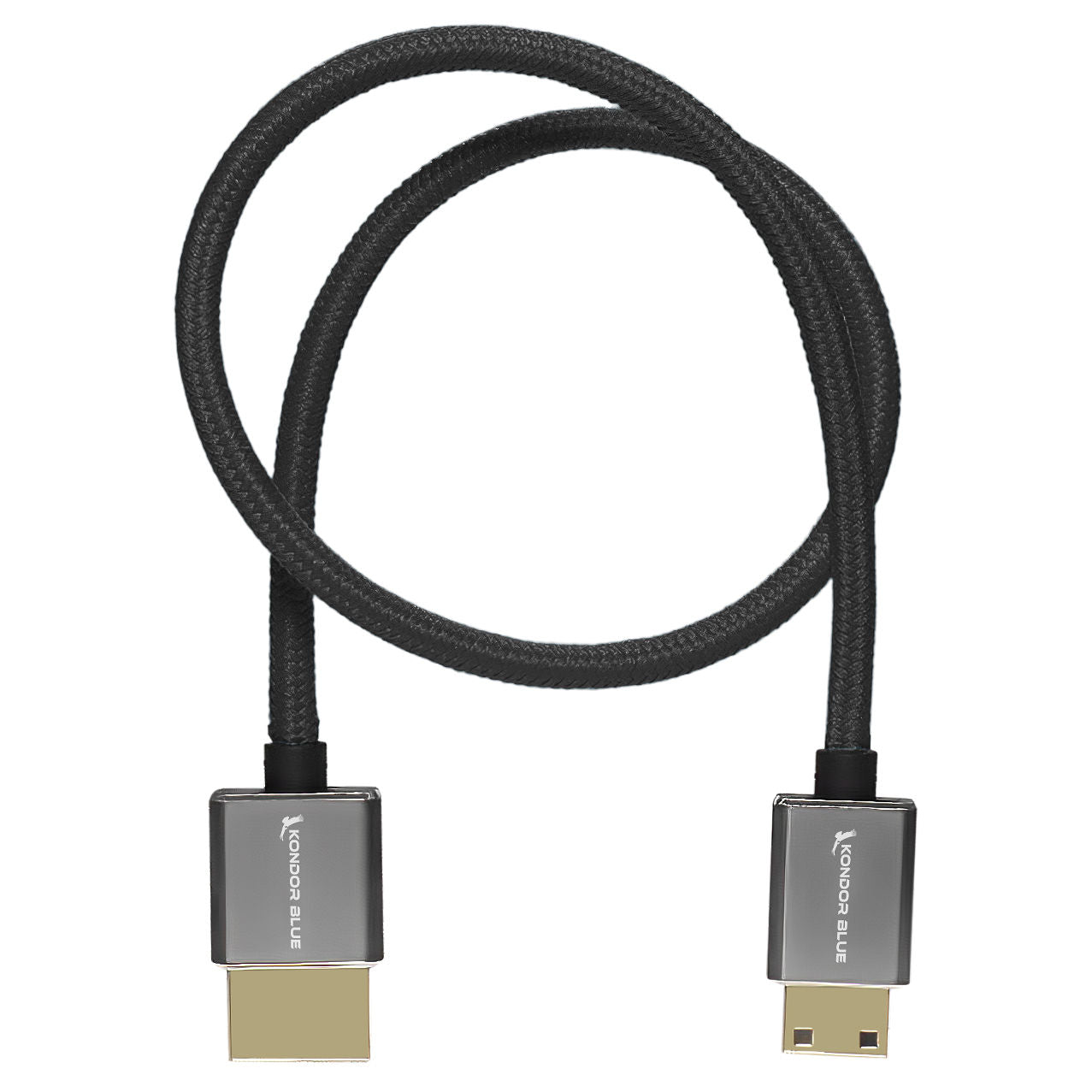 kondor-blue-mini-hdmi-auf-hdmi-kabel-16-straight-geflochten-4k60 image 4
