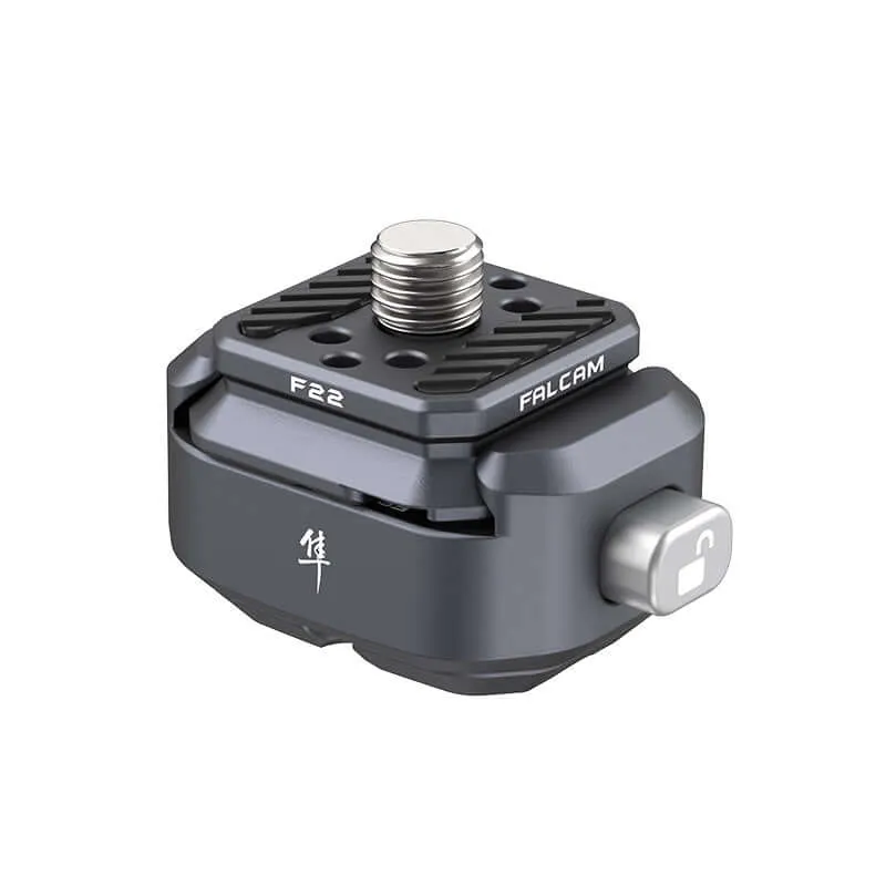 falcam-adapter-plate-und-base-1-4-zoll-auf-f22-quick-release image 1