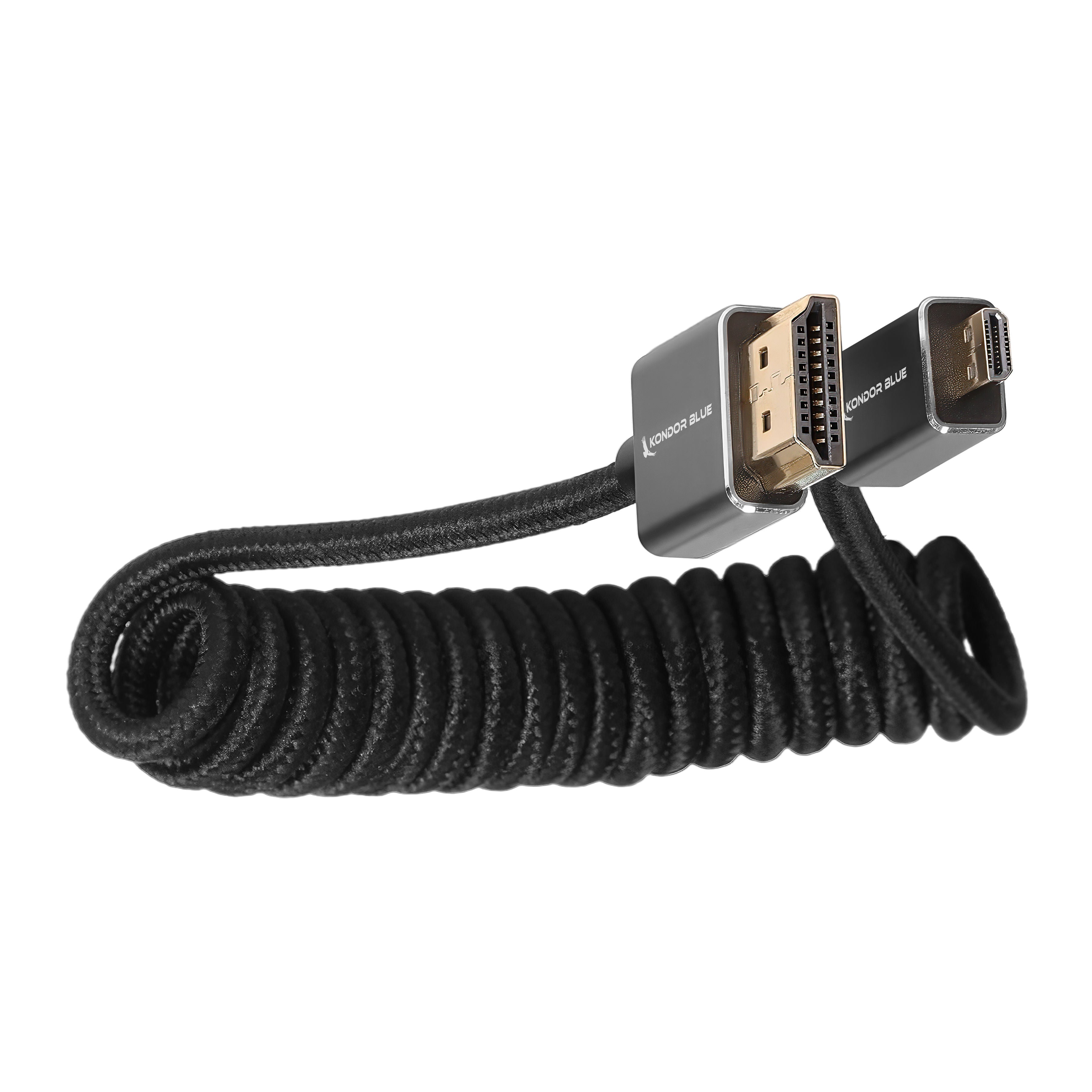 kondor-blue-micro-hdmi-auf-hdmi-kabel-12-24-coiled-nylon-braid image 7