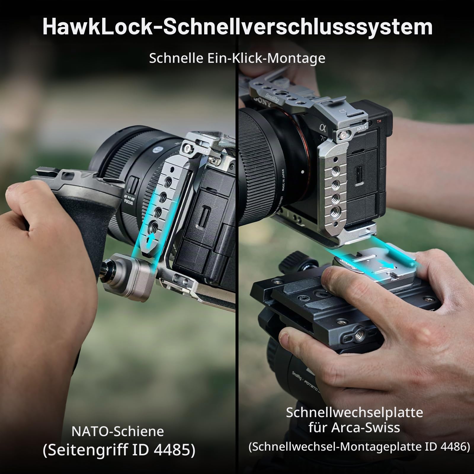 smallrig-5198-hawklock-cage-kit-f-r-sony-a7c-ii-a7cr-mit-silikongriff image 2