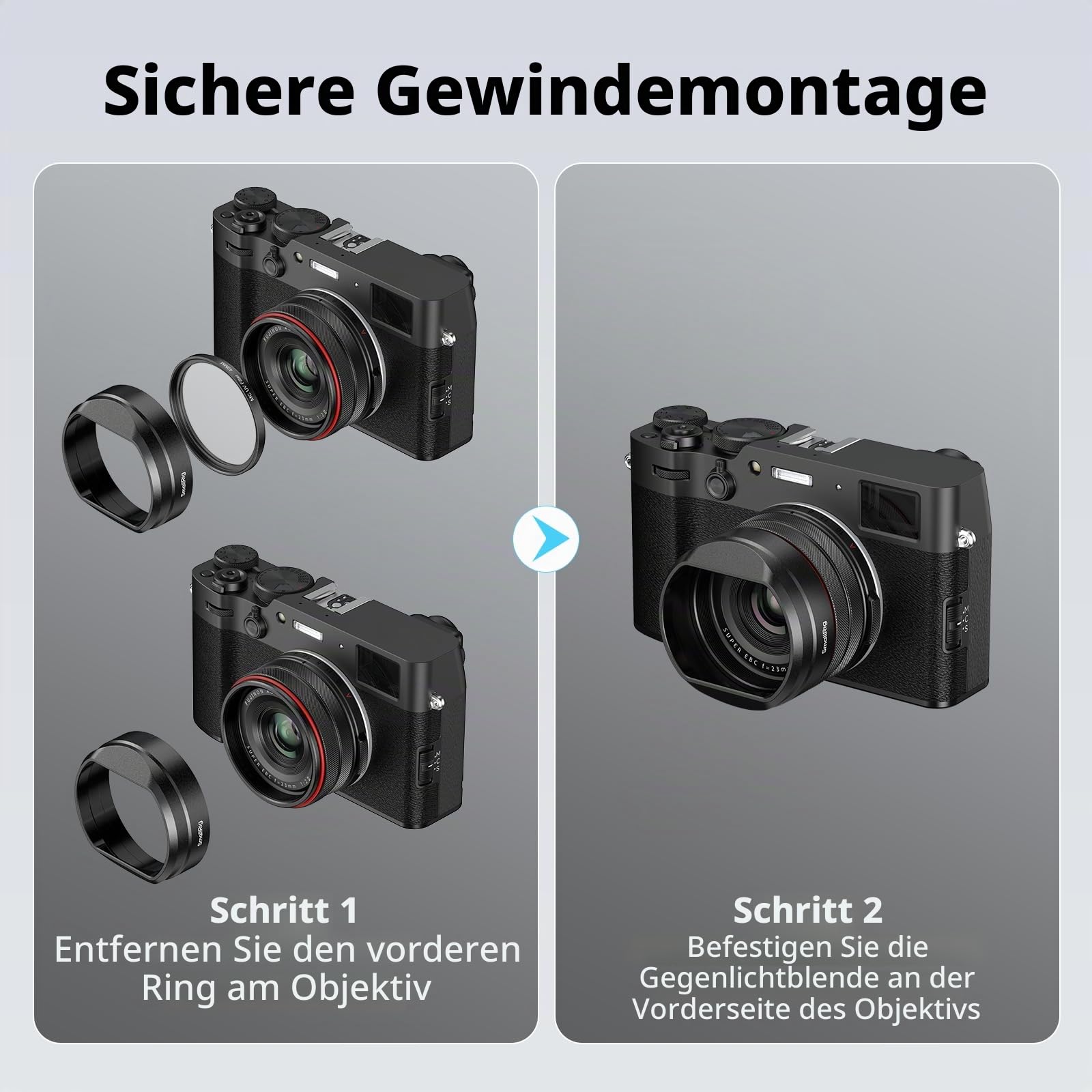 smallrig-5848-gegenlichtblende-f-r-fujifilm-x100vi-x100v-aluminium-49-mm-filtera image 4