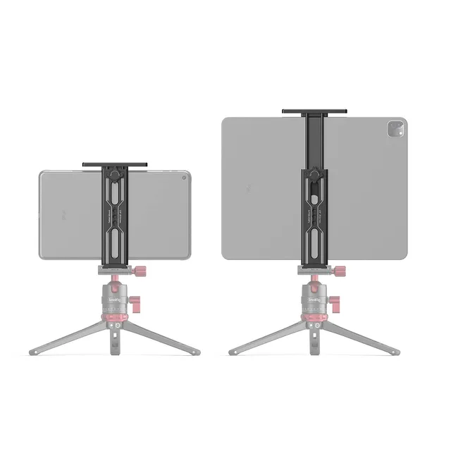 smallrig-2930-ipad-tablet-halter-metall-stativadapter-mit-2x-kaltschuh-und-arca- image 1