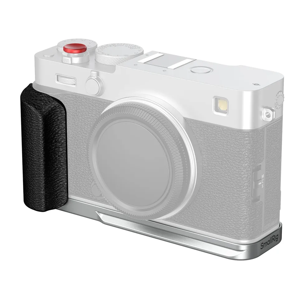 smallrig-5447-l-griff-f-r-fujifilm-x-e5-arca-swiss-silikon-silber image 1