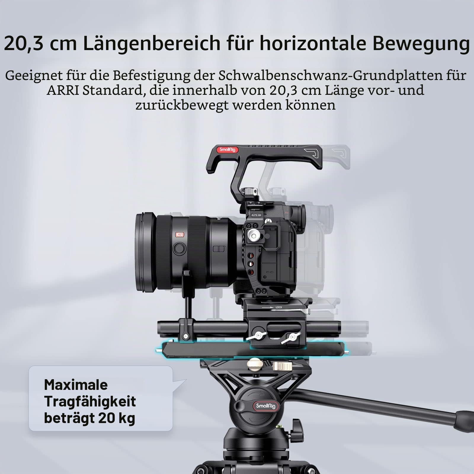 smallrig-3770-8-dovetail-plate-f-r-arri-mit-20kg-traglast image 8