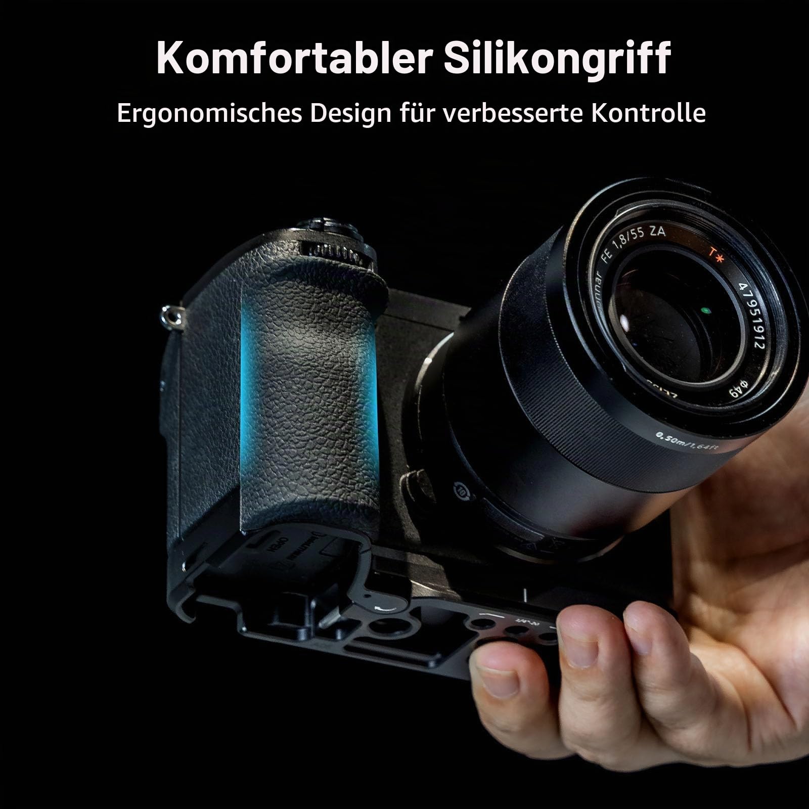 smallrig-5061-l-griff-f-r-sony-alpha-6700-silikon-handgriff-mit-arca-swiss-platt image 2