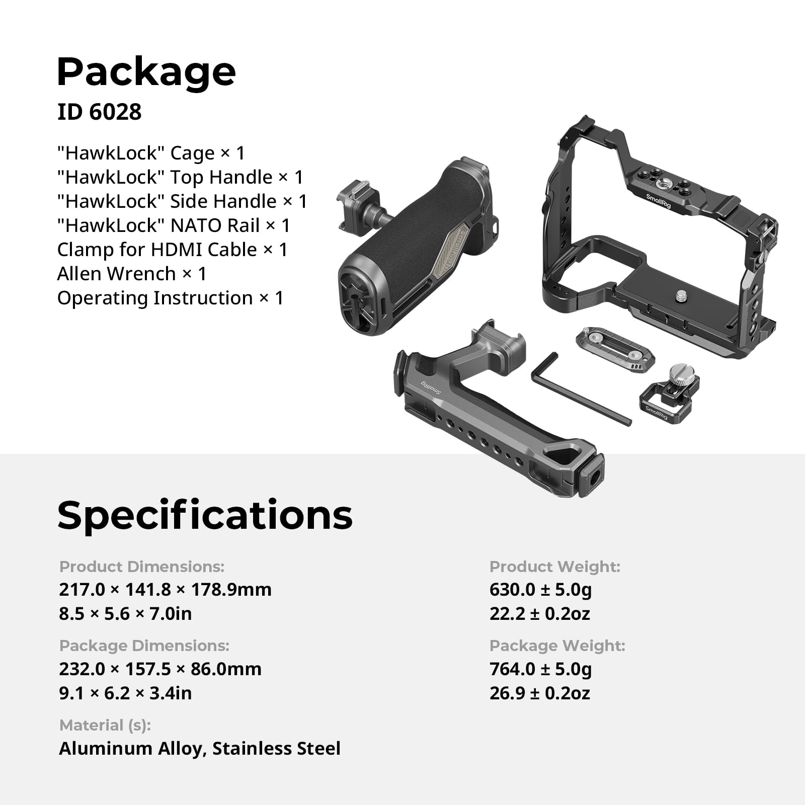 smallrig-hawklock-6028-cage-kit-advanced-f-r-sony-alpha-7-v-7r-v-7-iv image 8