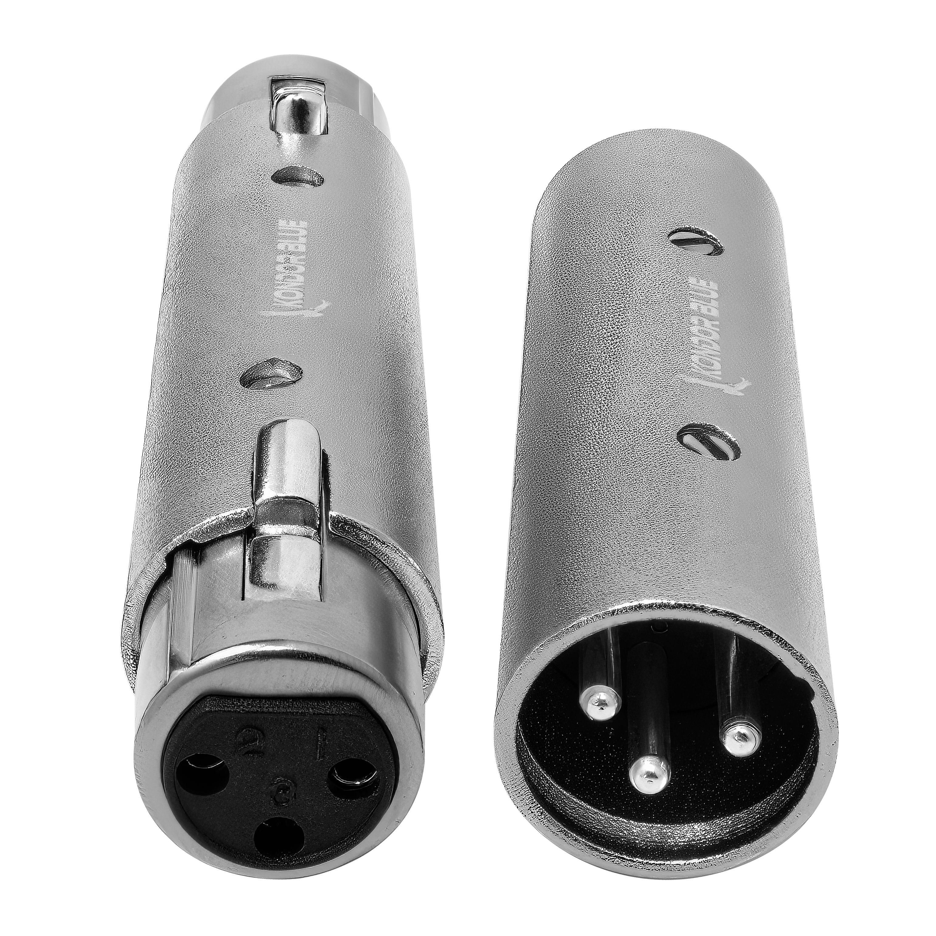 kondor-blue-xlr-adapter-paar-3-pin-male-male-female-female image 2
