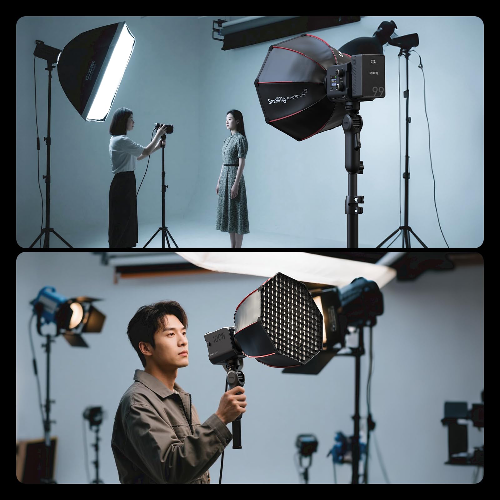 smallrig-5181-quick-release-lichtstativ-adapter-3-kg-mit-neigung image 5