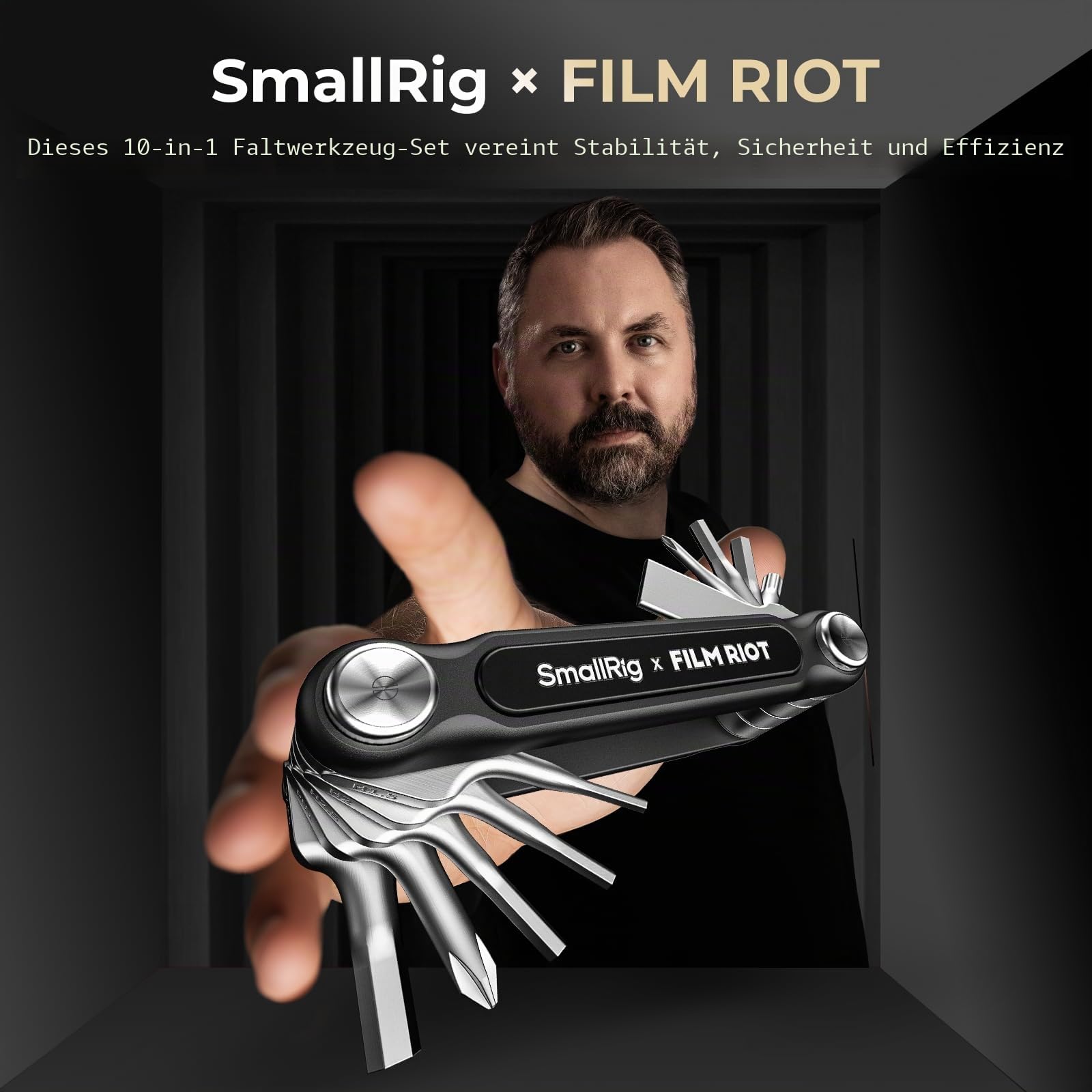 smallrig-x-film-riot-4375-10-in-1-klappwerkzeugset-schraubendreher-und-inbusschl image 2