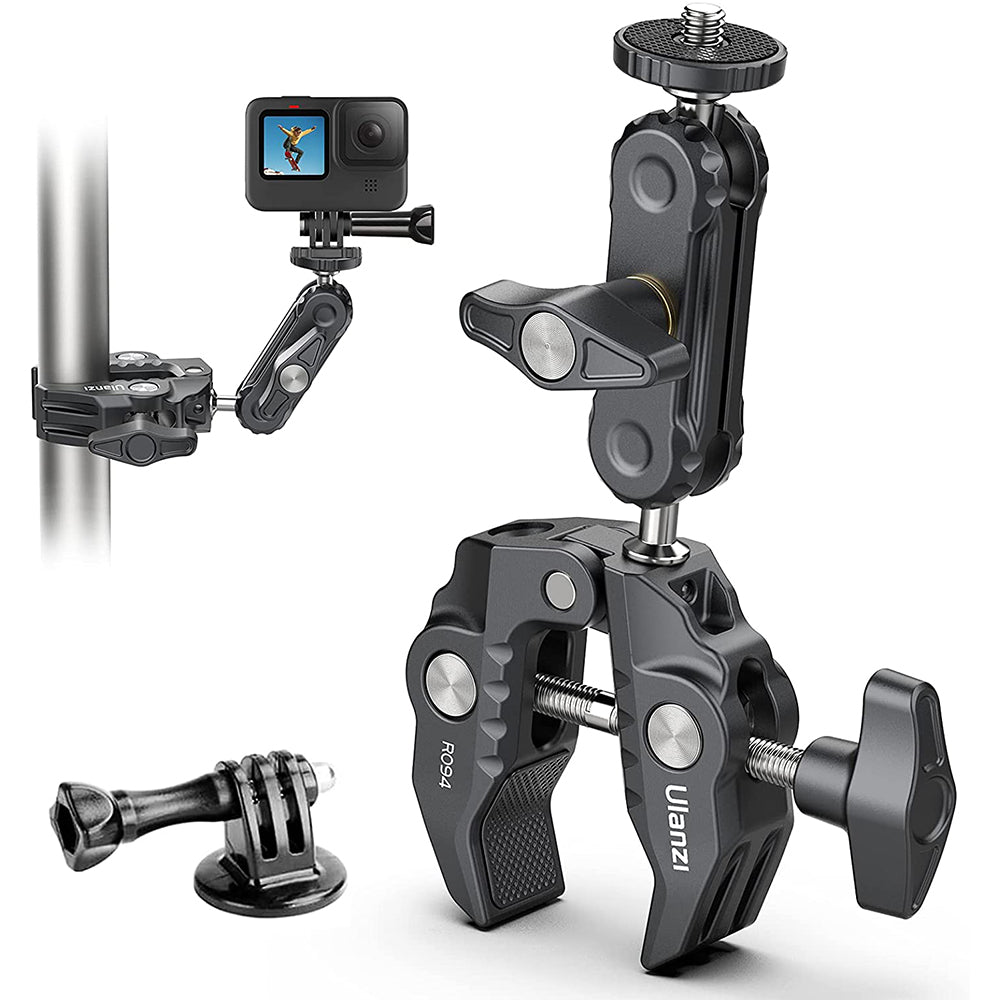 ulanzi-r094-multi-functional-super-clamp-2638-klemmstativ-mit-magic-arm image 1