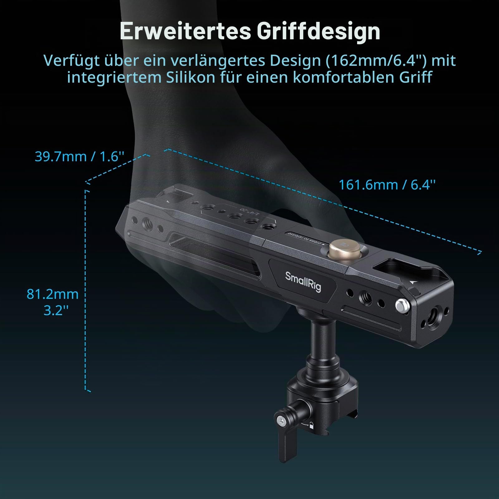 smallrig-4152-nato-top-handle-drehbarer-obergriff-360-15-kg image 7