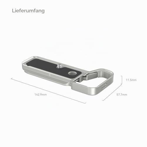 smallrig-4439-baseplate-silber-f-r-sony-a7c-ii-a7cr-mit-arca-swiss image 7