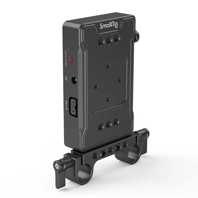 smallrig-v-mount-akkuplattenadapter-3498b-mit-dual-15-mm-stabklemme-f-r-sony-can image 1