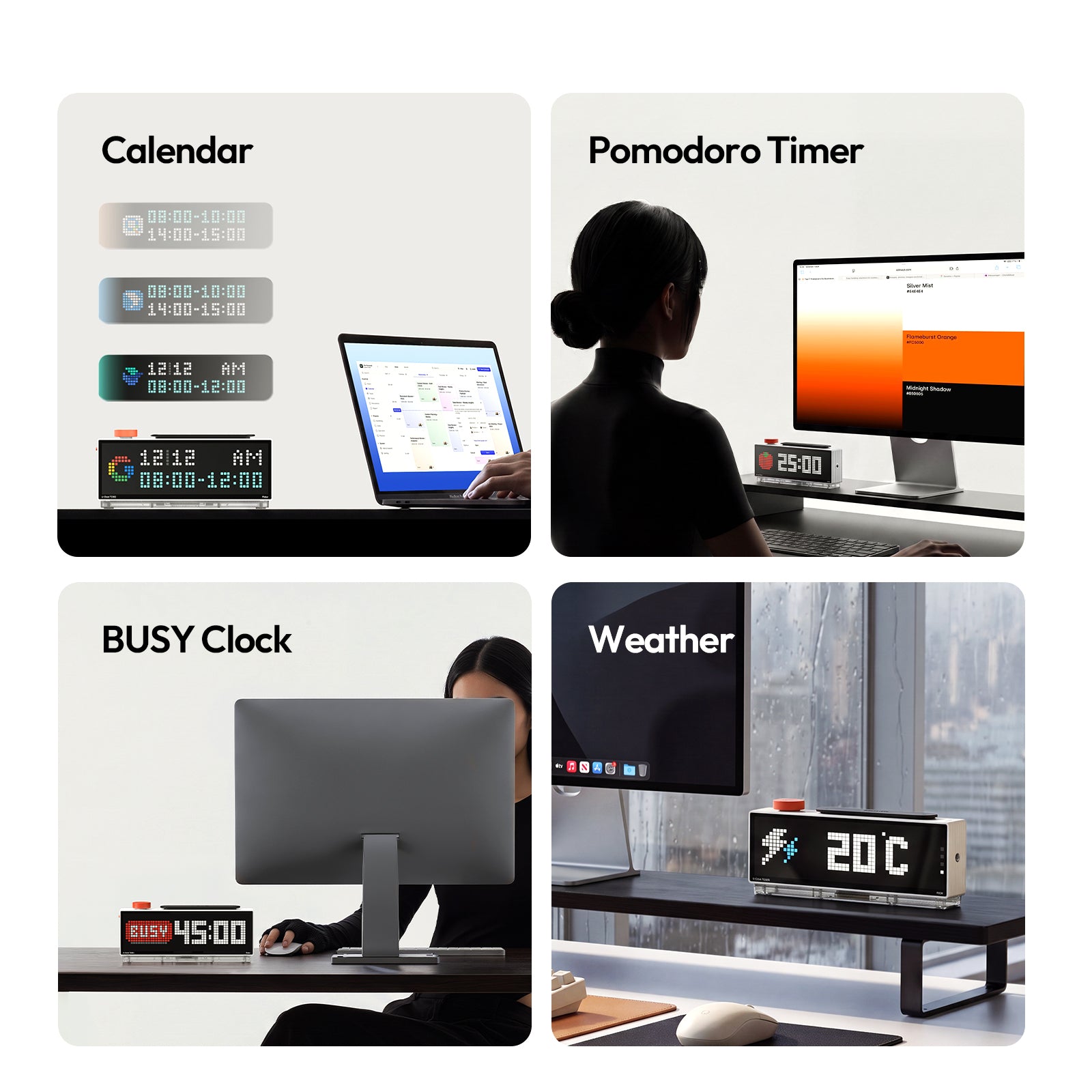 ulanzi-tc002-pixbar-smart-pixel-clock-ii image 2