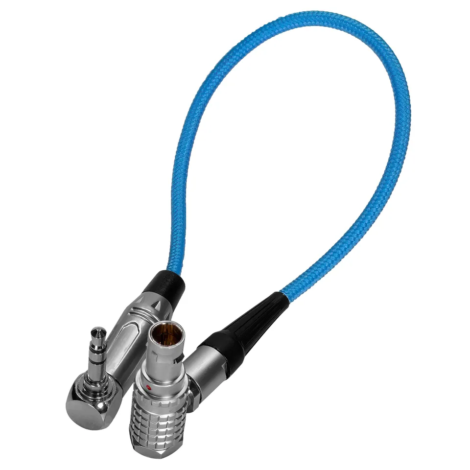 kondor-blue-10-ext-lemo-9-pin-auf-3-5mm-timecode-kabel-gewinkelt-f-r-komodo-rapt image 1