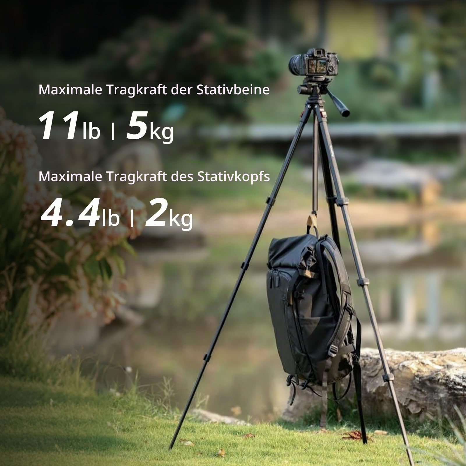 smallrig-ap-30-5474-aluminium-reise-stativ-172cm-mit-handy-clip-und-tasche image 3