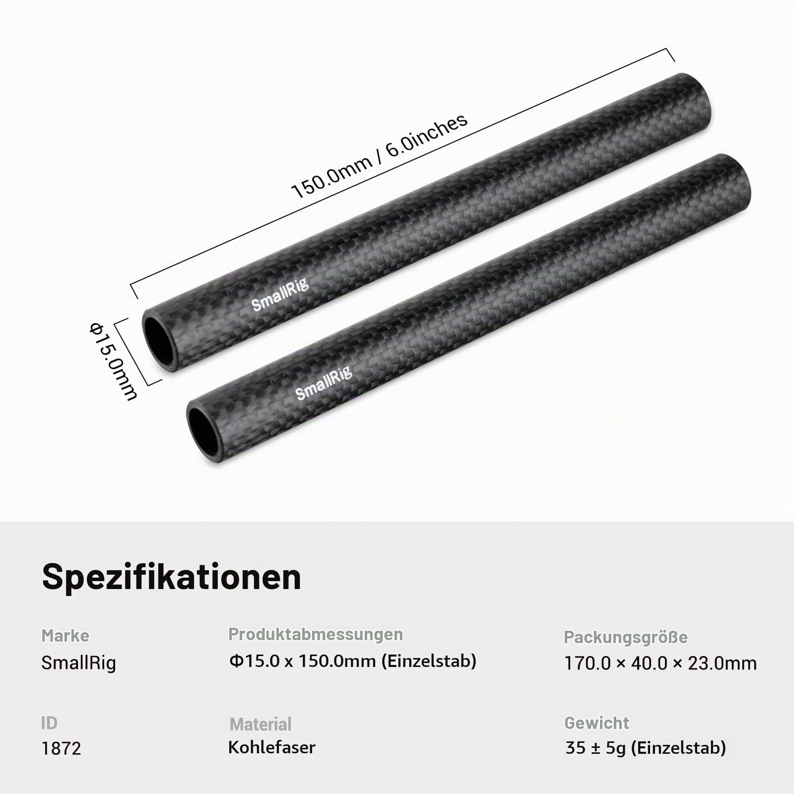 smallrig-15mm-kohlefaserstange-15-2cm-2-st-ck-1872 image 8