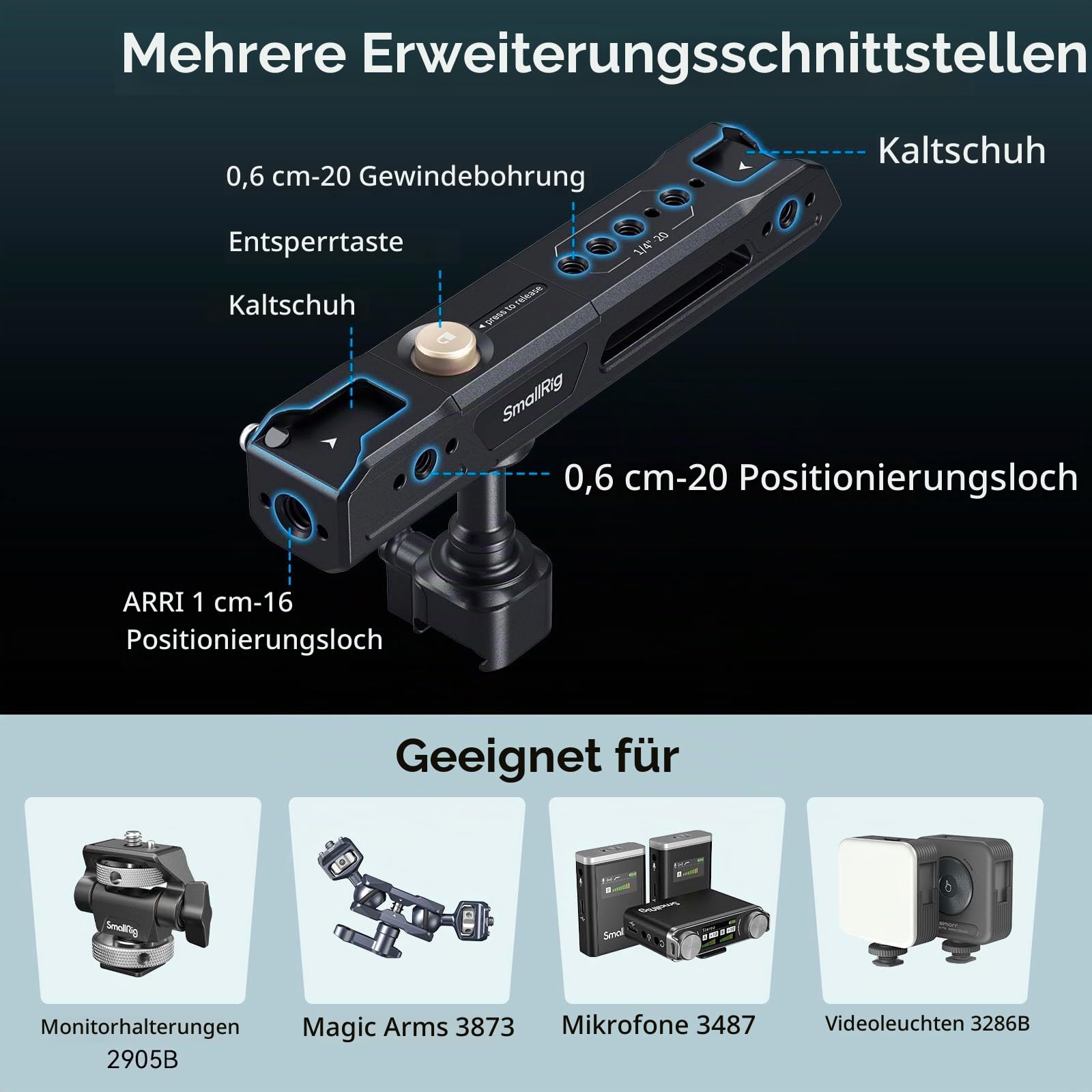 smallrig-4152-nato-top-handle-drehbarer-obergriff-360-15-kg image 6