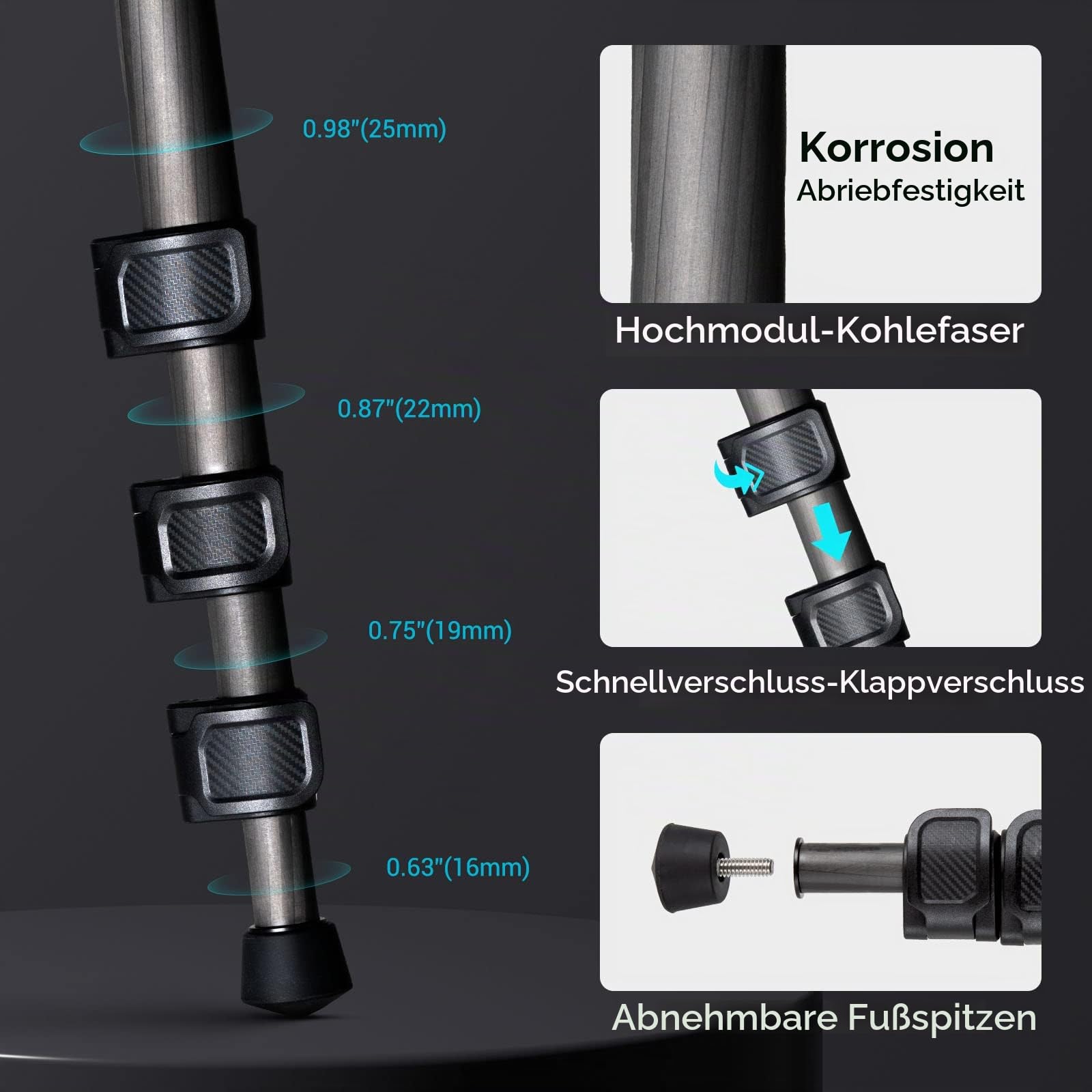 smallrig-4060-freerover-carbon-stativ-mit-einbeinstativ-und-360-kugelkopf-bis-10 image 6