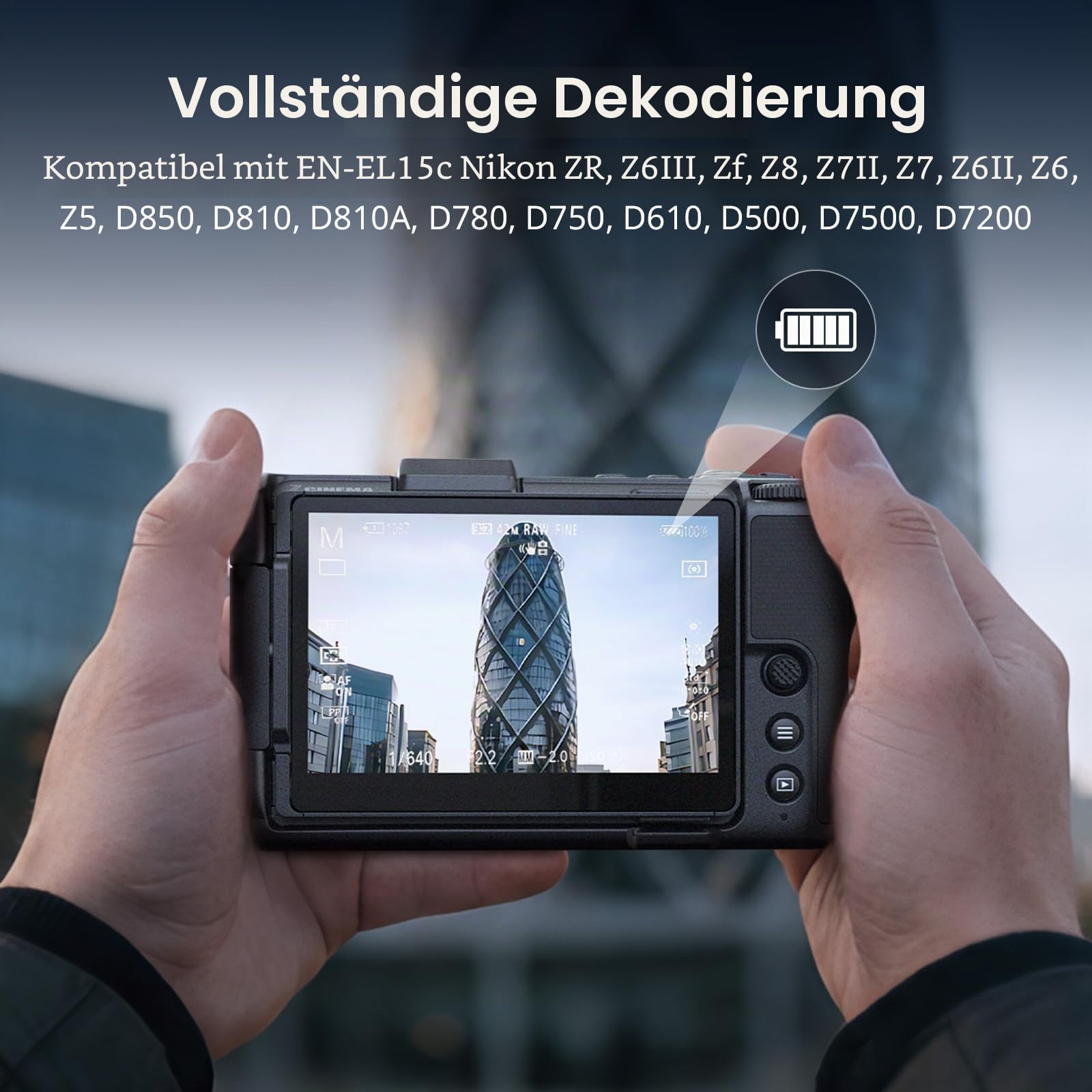smallrig-kamera-battery-akku-kit-en-el15c-2x-2520mah-mit-dual-lader-f-r-nikon-56 image 4