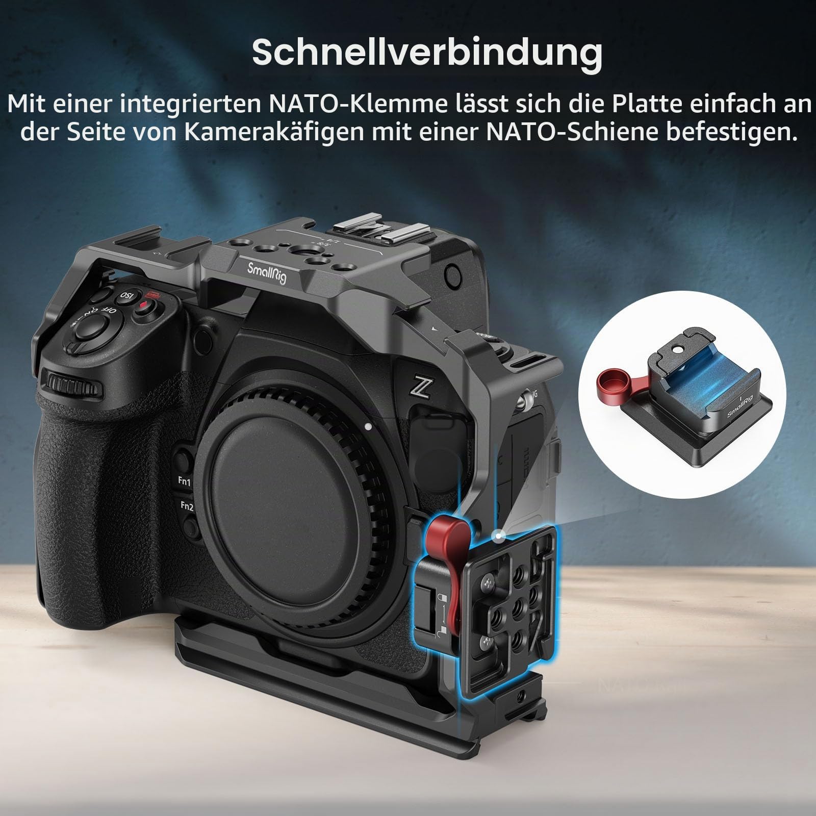 smallrig-md4857-nato-klemme-auf-schnellwechselplatte-f-r-arca-swiss image 5