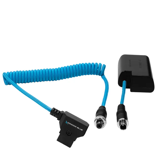 kondor-blue-d-tap-auf-blj31-dummy-akku-kabel-f-r-panasonic-lumix-s1-s1h-s1r image 1