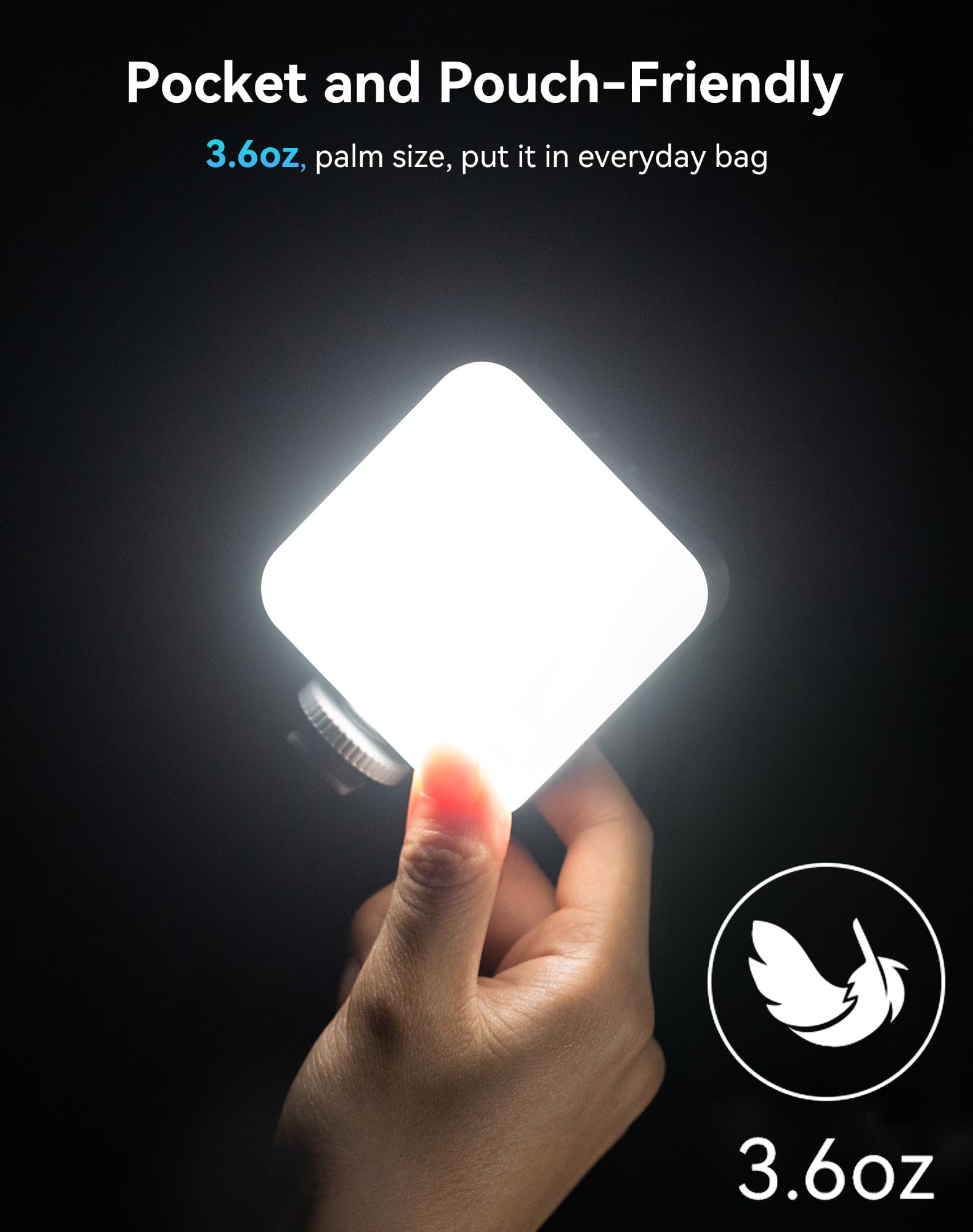smallrig-p96-led-videoleuchte-3286b-2700k-6500k-cold-shoe image 6