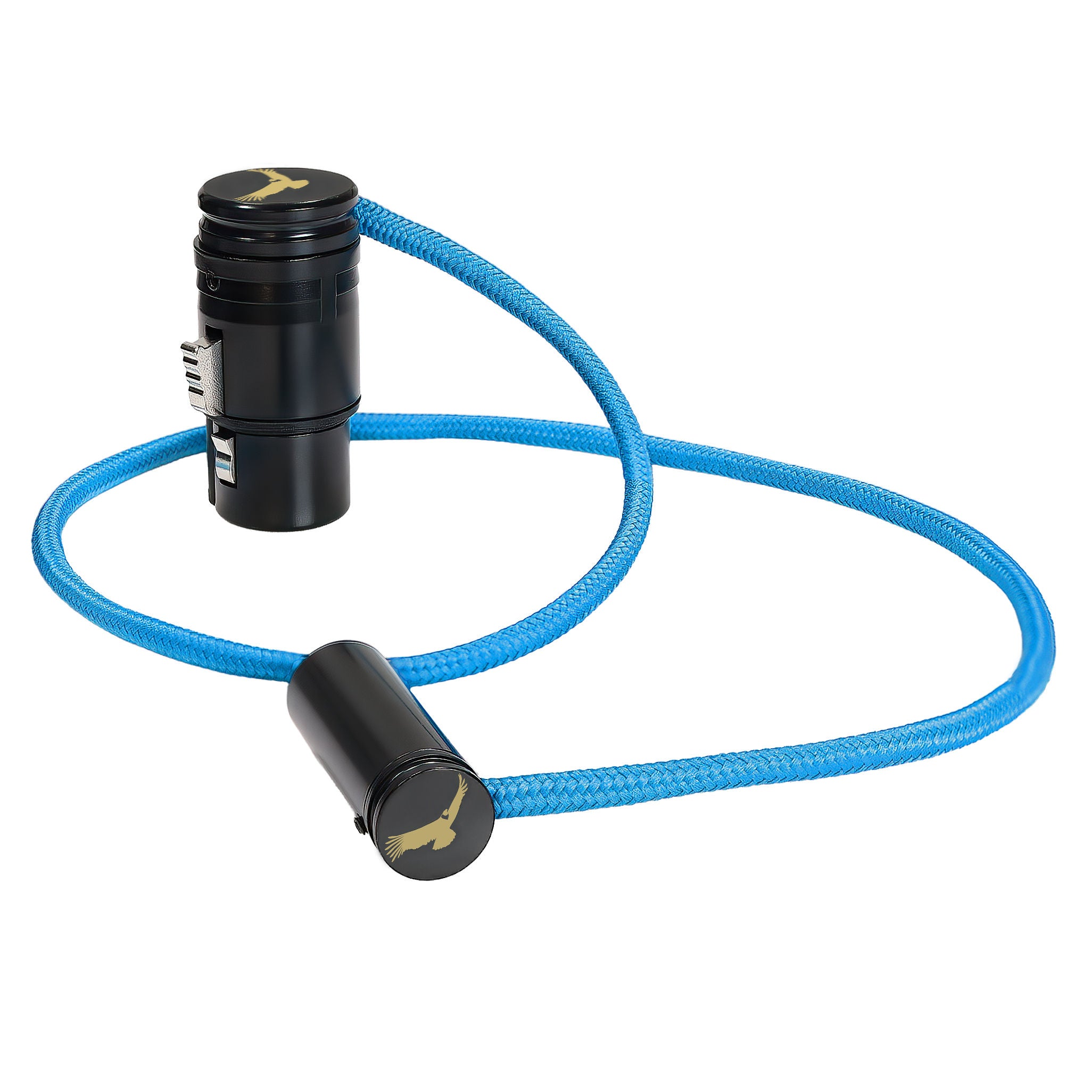 kondor-blue-mini-xlr-male-auf-xlr-female-audio-kabel-17-43-cm image 1