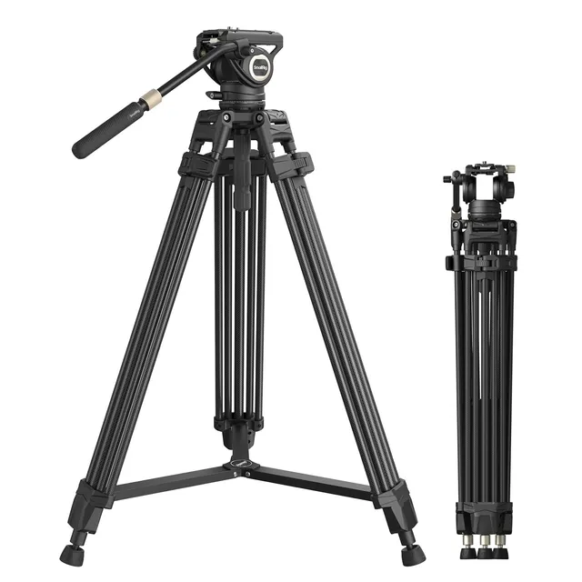 smallrig-ad-80s-5111-kohlefaser-videostativ-191cm-mit-fluidkopf image 1