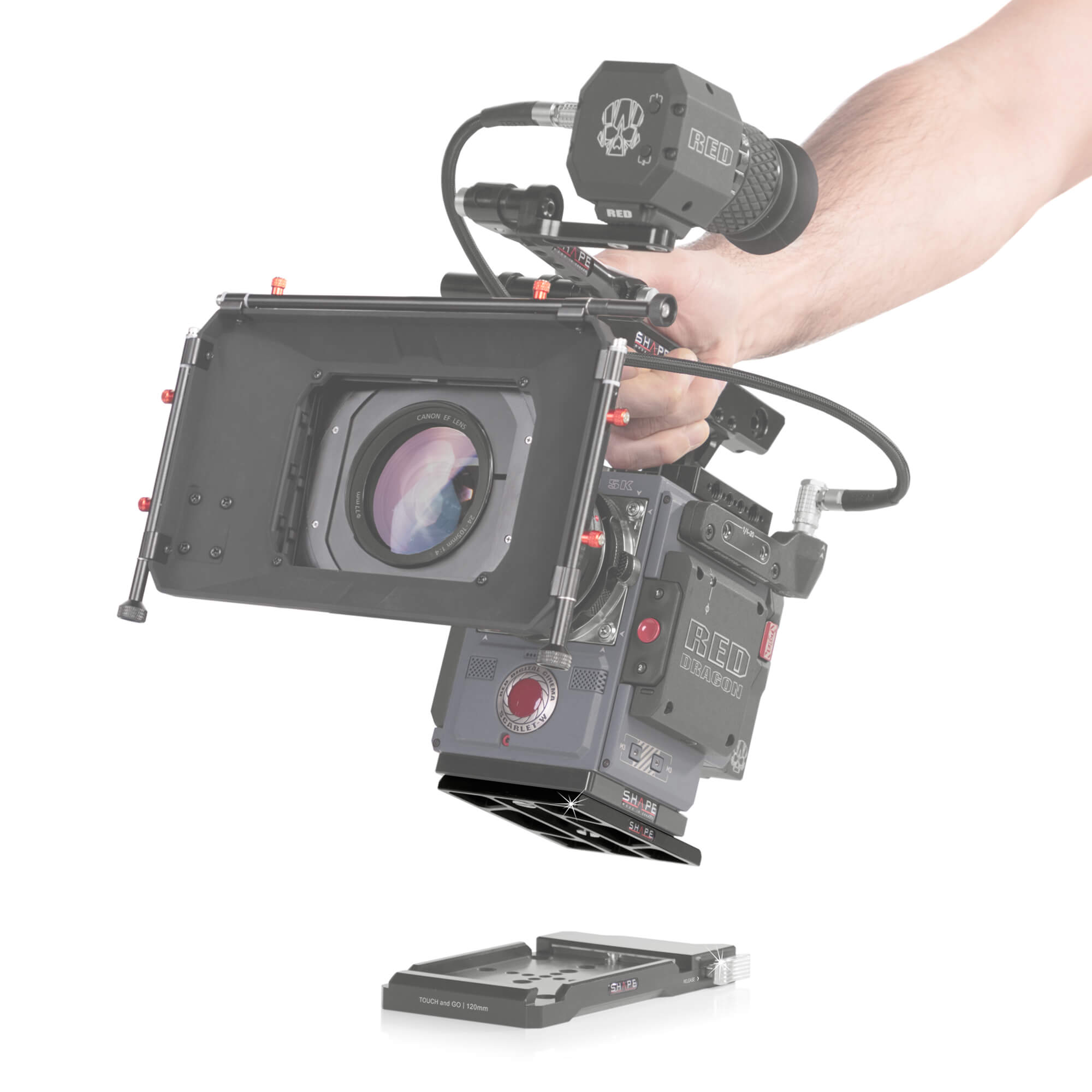 shape-quick-release-flying-plate-touch-and-go-schnellwechselplatte image 5