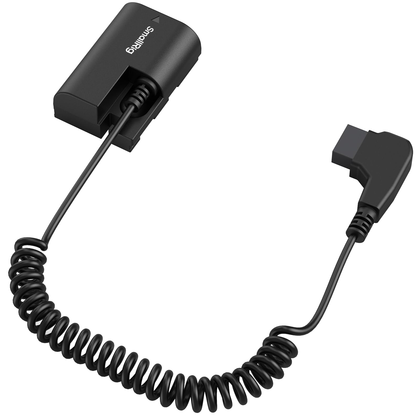 smallrig-4252-d-tap-auf-lp-e6nh-dummy-akku-mit-spiral-kabel-f-r-canon-eos-r5-r6- image 1