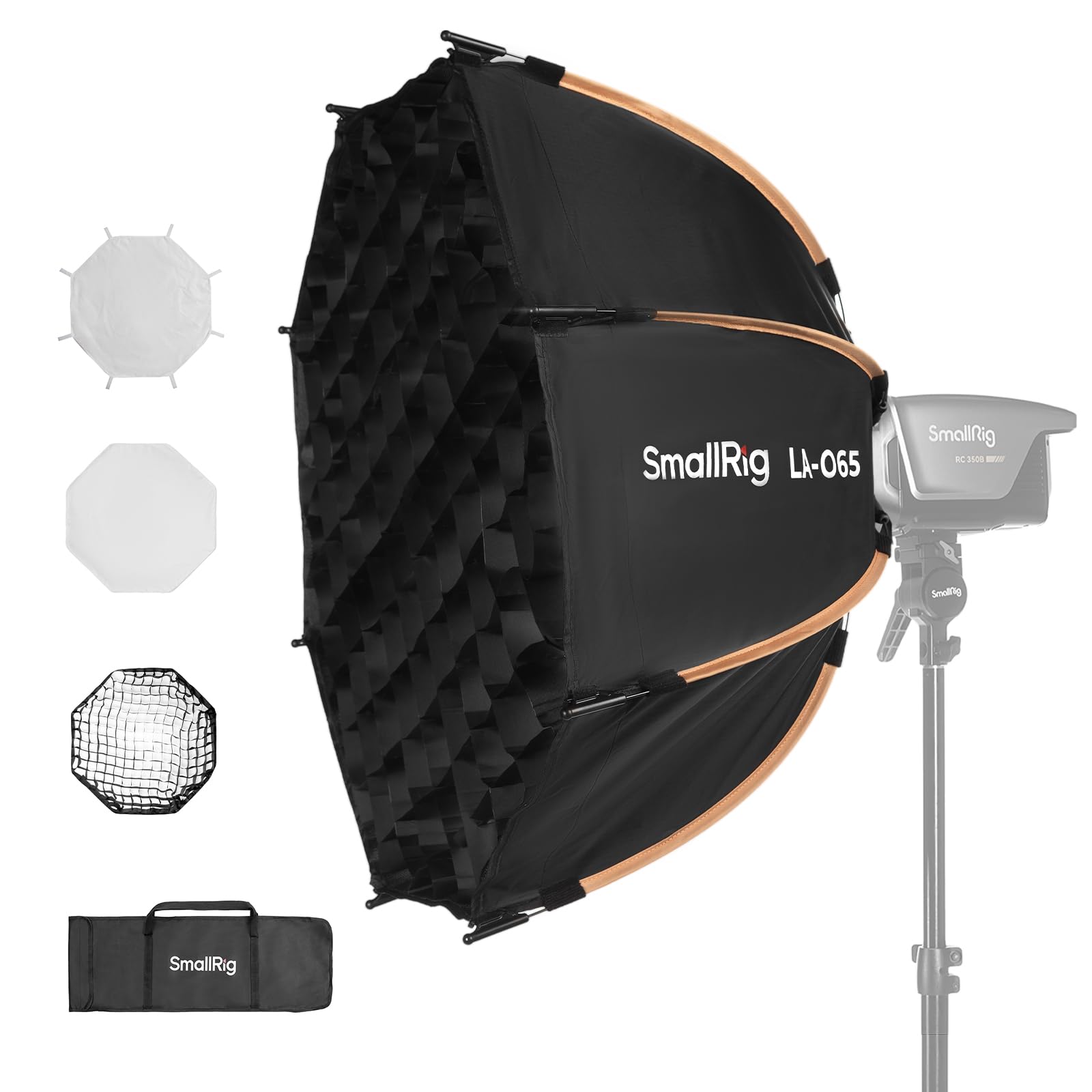 smallrig-la-o65-65-cm-octagon-softbox-mit-bowens-mount-f-r-cob-leuchten image 1