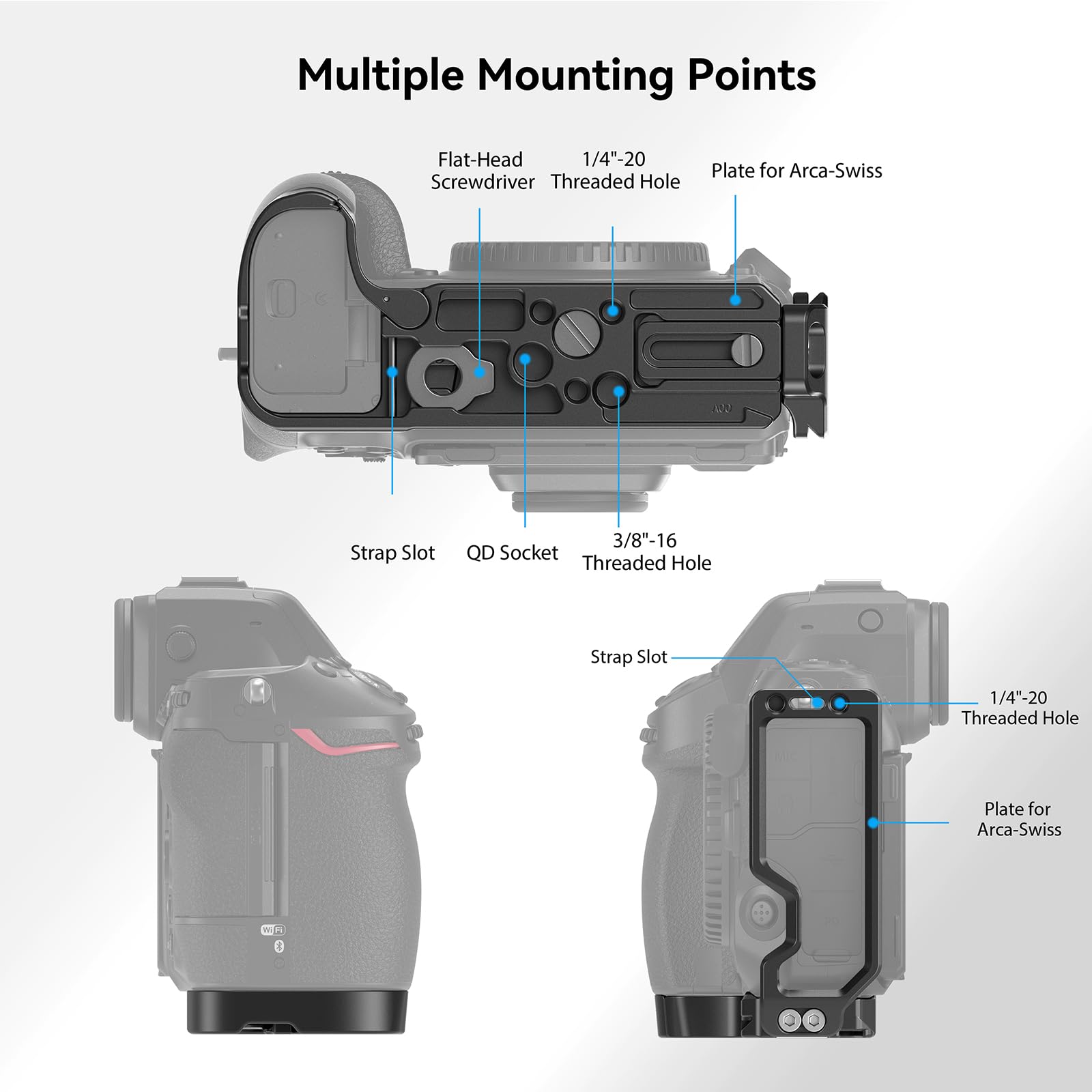 smallrig-3942-l-bracket-f-r-nikon-z8-arca-l-platte-mit-qd-und-gimbal-pad image 7