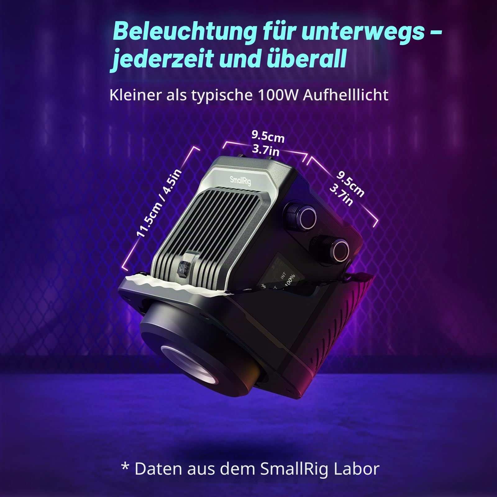 smallrig-rc-100c-rgbww-led-videoleuchte-5377-lite-tintenblau-100w image 2