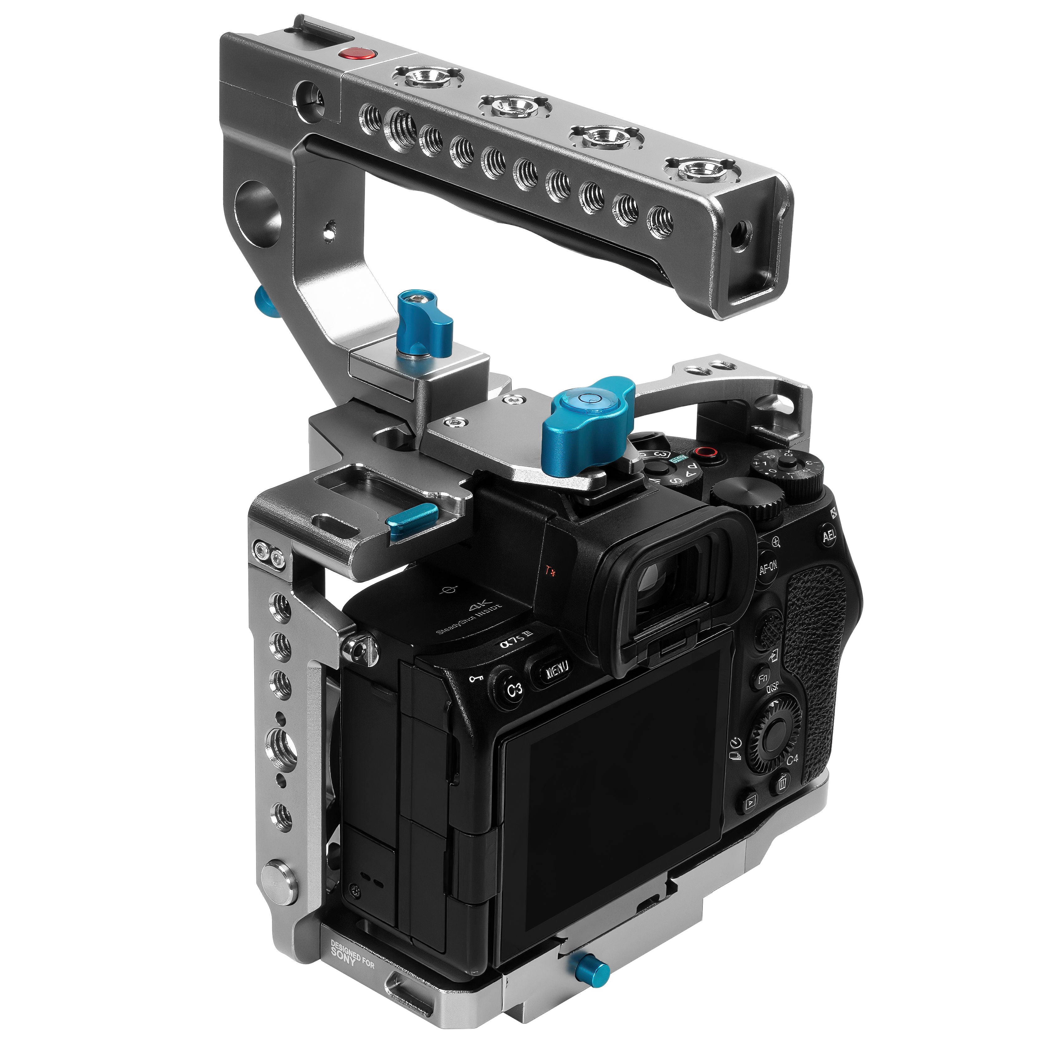 kondor-blue-sony-a1-a7-serie-cage-a1-a7s-iii-a7-iv-a7r-iv-a7r-v-mit-top-handle image 3