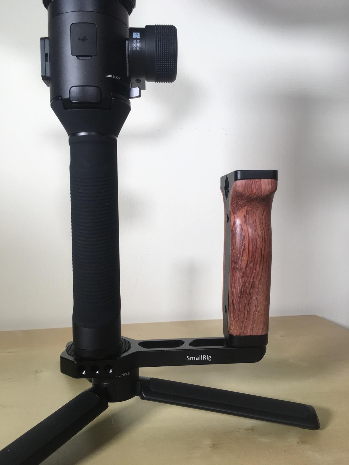Entlastet enorm am Gimbal