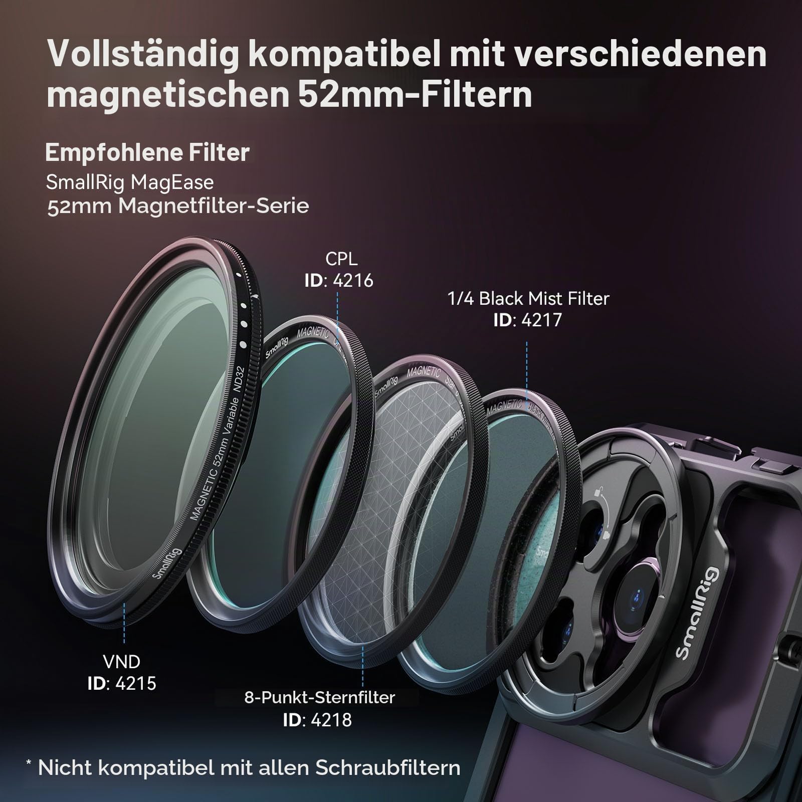 smallrig-3840c-52mm-magnet-filterring-adapter-m-mount-ohne-filter image 6