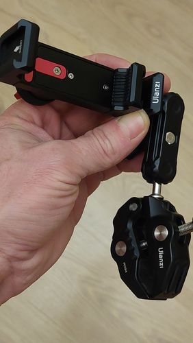 Solides Klemmstativ für unterwegs