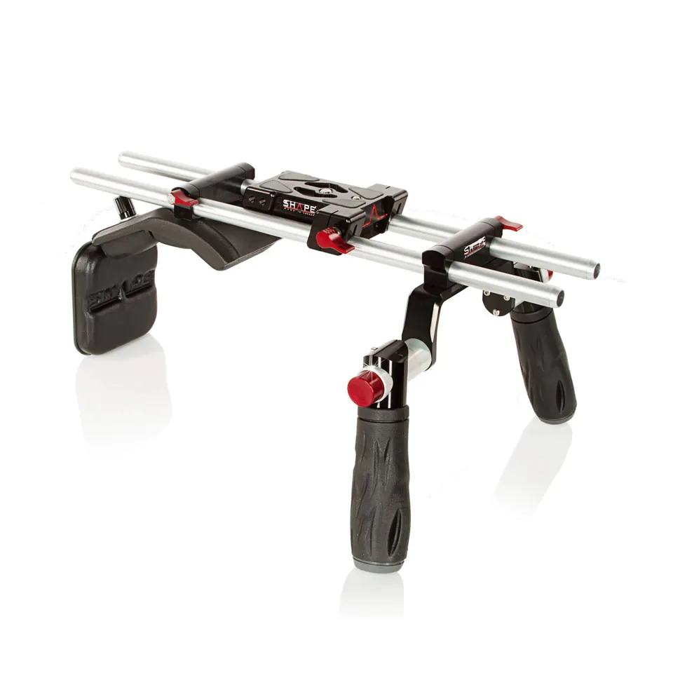 shape-shoulder-mount-f-r-sony-fs5-fs5-ii-baseplate-mit-15mm-rods image 1