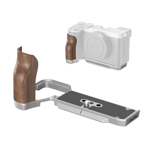 smallrig-4796b-l-griff-mit-holz-und-arca-platte-f-r-sony-a7c-ii-a7cr image 1